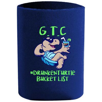 Drunken turtle koozie Thumbnail