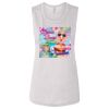 Ladies' Bella Flowy Scoop Muscle Tank Thumbnail