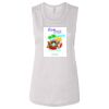 Ladies' Bella Flowy Scoop Muscle Tank Thumbnail