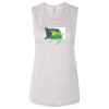 Ladies' Bella Flowy Scoop Muscle Tank Thumbnail